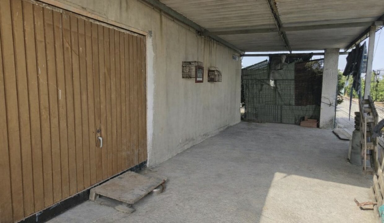 Área exterior cubierta y puerta de madera(3)