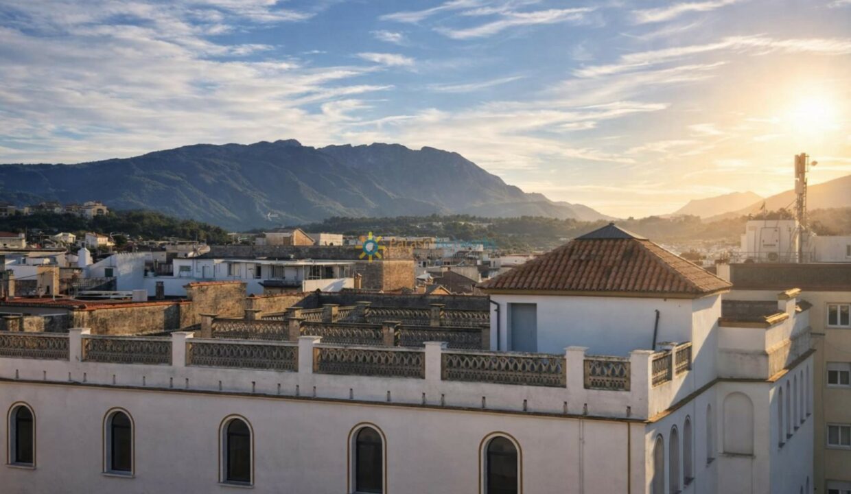 Atardecer en la costa mediterránea