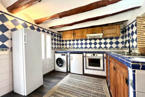 Cocina rústica de estilo tradicional