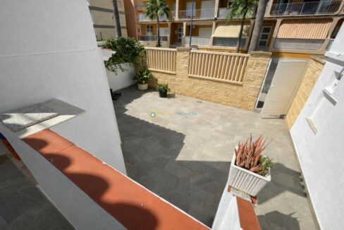 Courtyard en el corazón del día