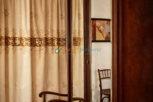 Esquina elegante de habitación vintage