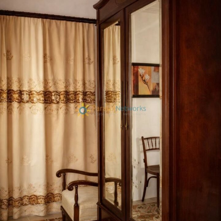 Esquina elegante de habitación vintage