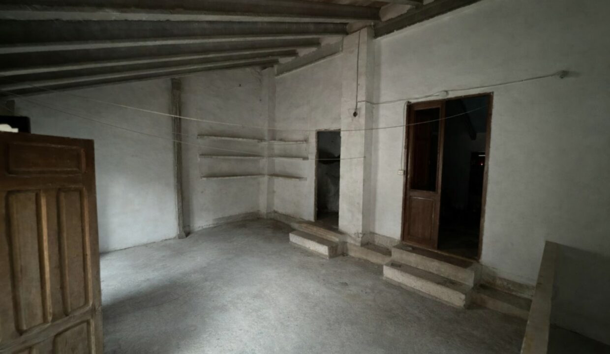 Habitación vacía en construcción