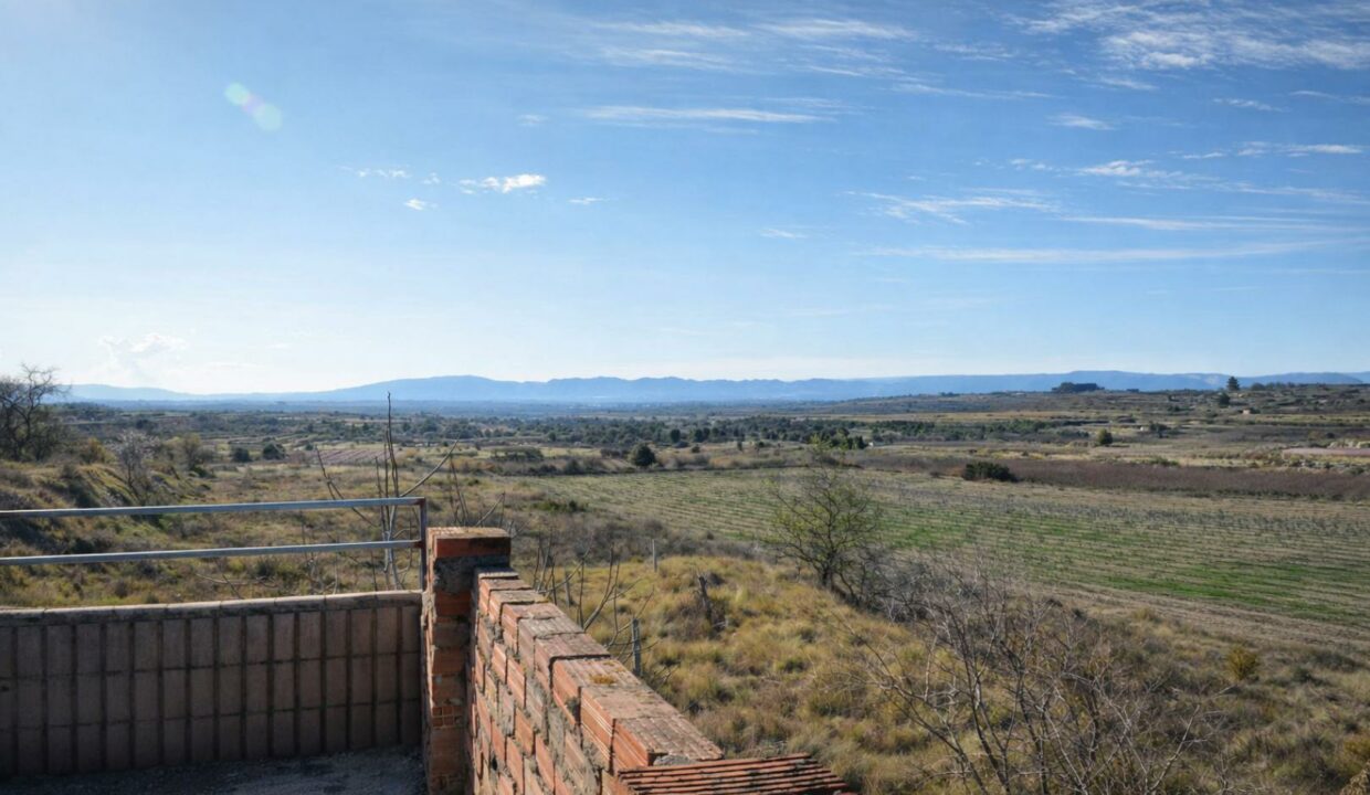 Panorámica rural desde el mirador