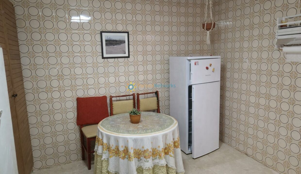 Rincón vintage de cocina acogedora