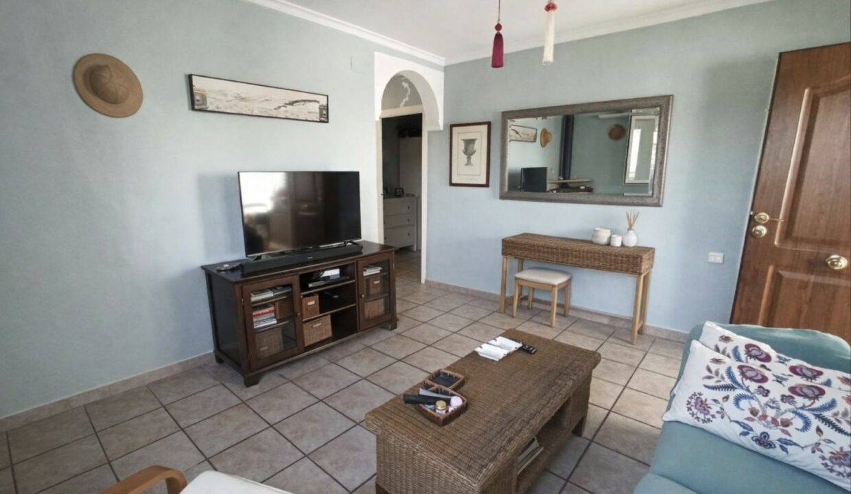 Sala de estar estilo costero