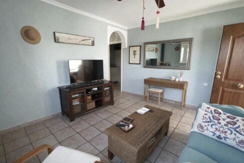 Sala de estar estilo costero