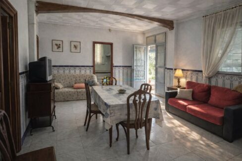 Salón tradicional con toques modernos