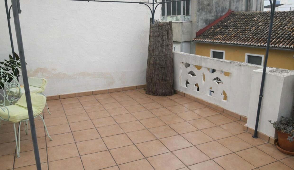 Terrace renovada con encanto vintage